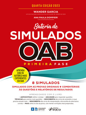 cover image of Bateria de Simulados OAB